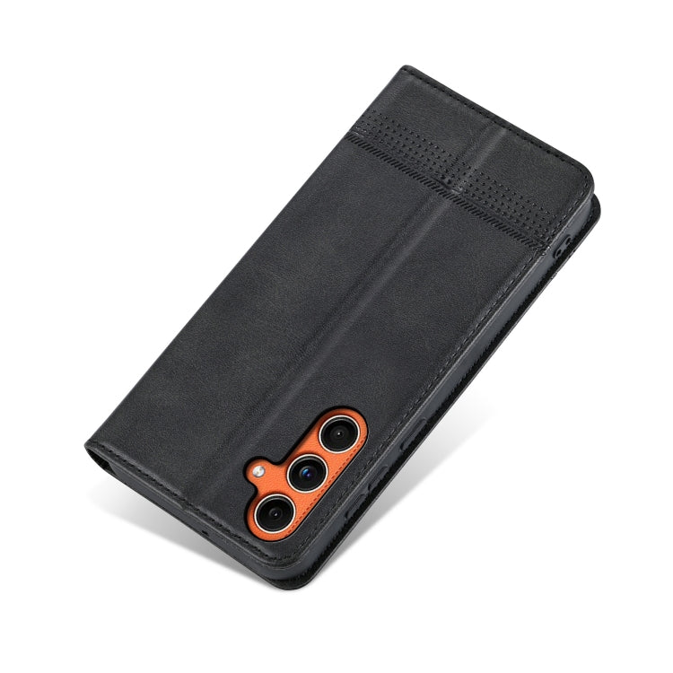 For Samsung Galaxy C55/M55 AZNS Magnetic Calf Texture Flip Leather Phone Case