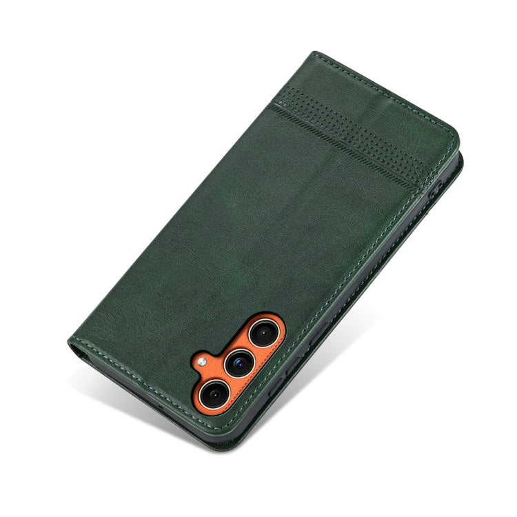 For Samsung Galaxy C55/M55 AZNS Magnetic Calf Texture Flip Leather Phone Case