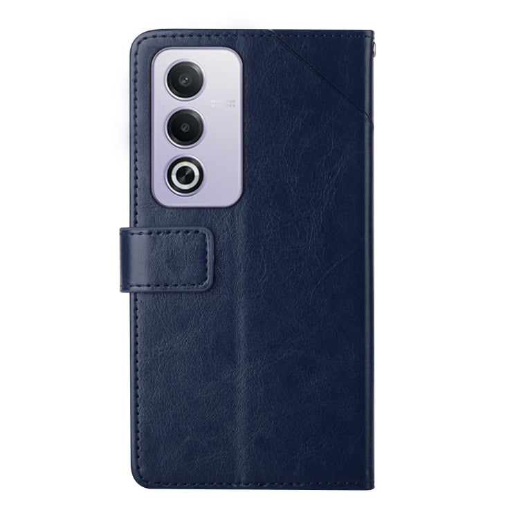 For OPPO A80 EU / A3 Pro Global Y-shaped Pattern Flip Leather Phone Case