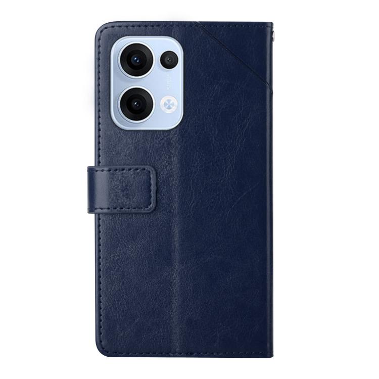 For OPPO Reno13 Global Y-shaped Pattern Flip Leather Phone Case