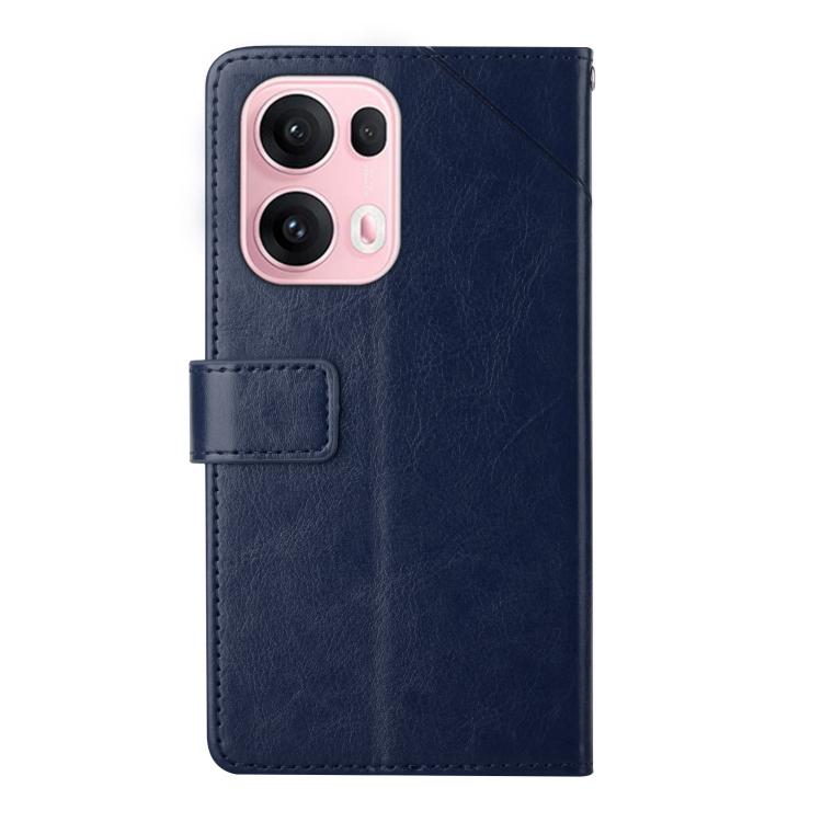 For OPPO Reno13 Pro Global Y-shaped Pattern Flip Leather Phone Case