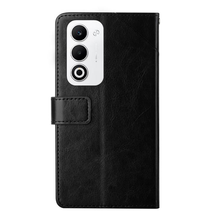 For OPPO A5 5G Global Y-shaped Pattern Flip Leather Phone Case