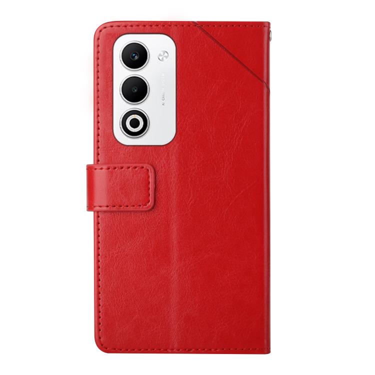 For OPPO A5 5G Global Y-shaped Pattern Flip Leather Phone Case