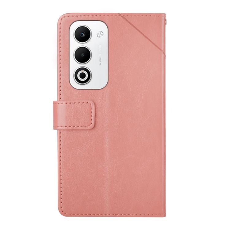 For OPPO A5 5G Global Y-shaped Pattern Flip Leather Phone Case
