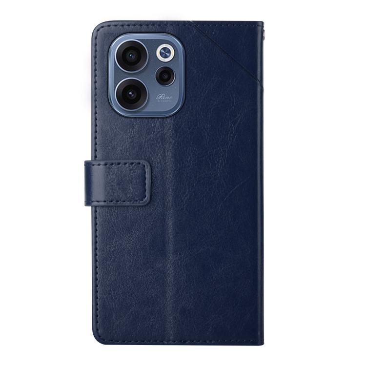 For OPPO Reno15 F 5G Global Y-shaped Pattern Flip Leather Phone Case