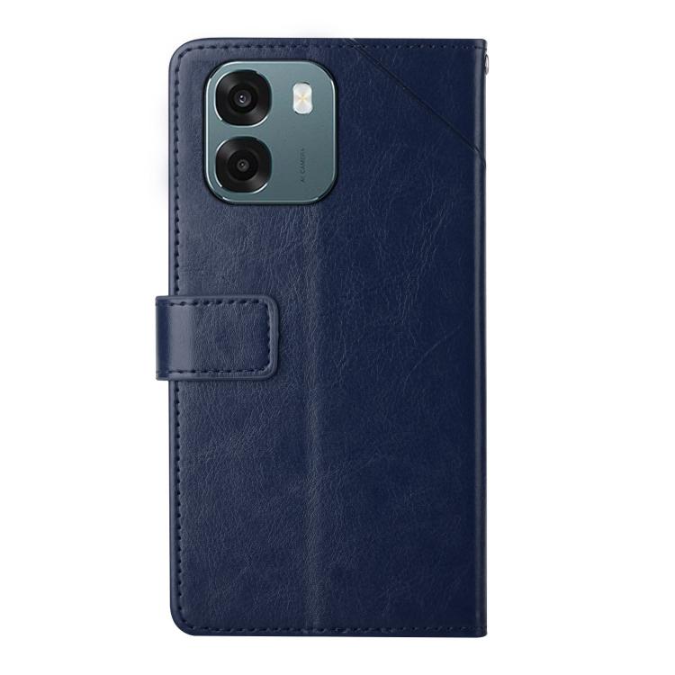 For OPPO A6 5G Global / A6x 5G Global Y-shaped Pattern Flip Leather Phone Case