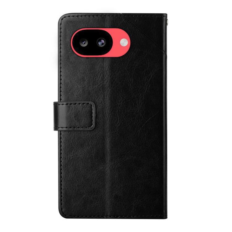For Google Pixel 10a Y-shaped Pattern Flip Leather Phone Case