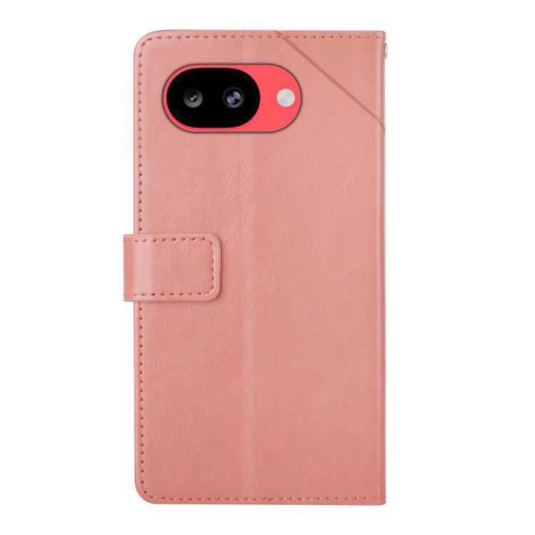 For Google Pixel 10a Y-shaped Pattern Flip Leather Phone Case