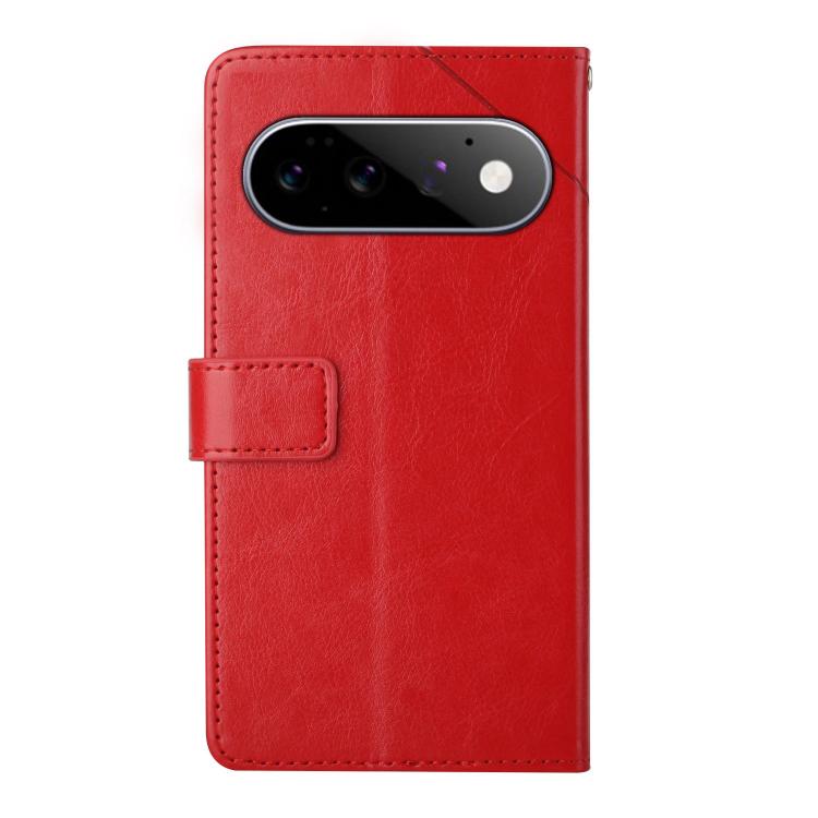 For Google Pixel 11 Pro / 11 Y-shaped Pattern Flip Leather Phone Case