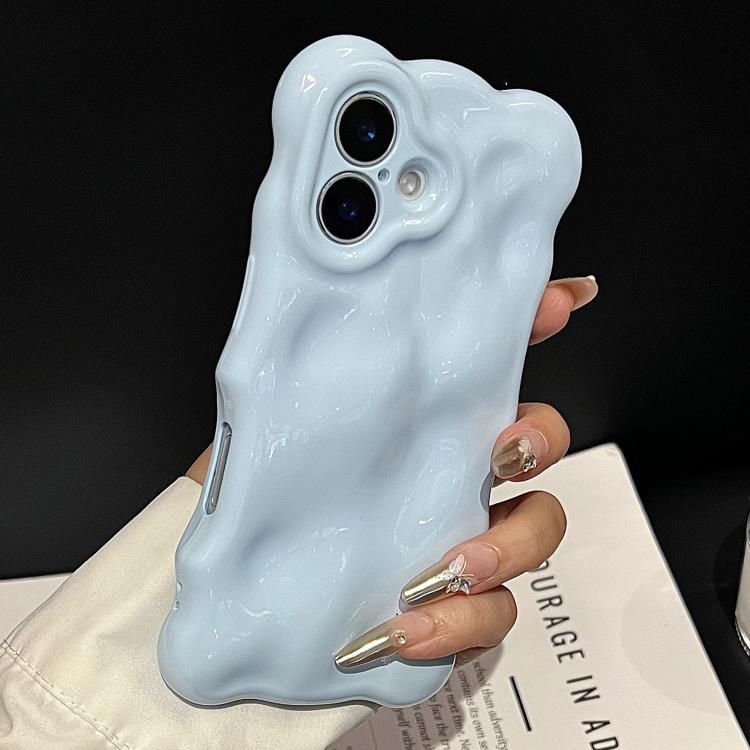 For iPhone 14 Wave Bubbles TPU Phone Case