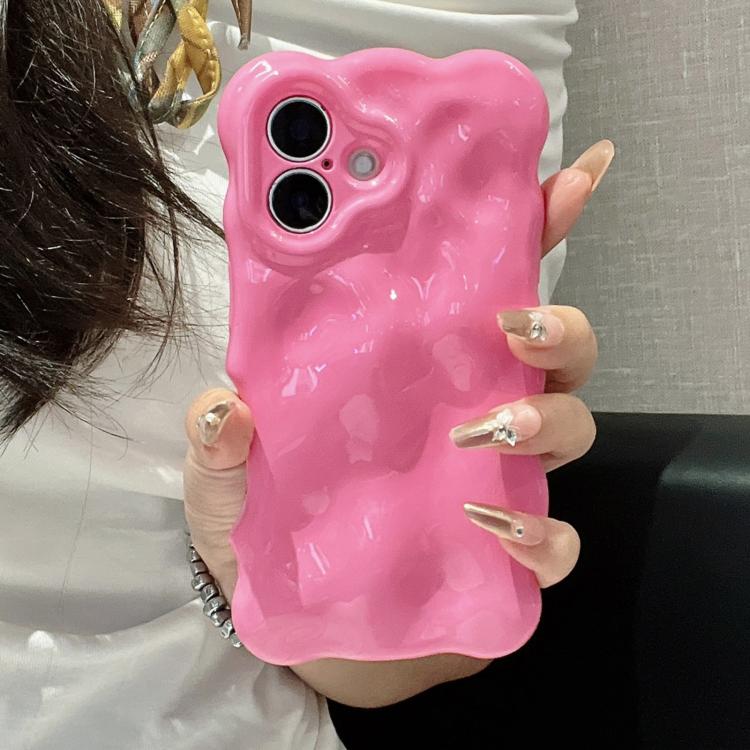 For iPhone 15 Wave Bubbles TPU Phone Case