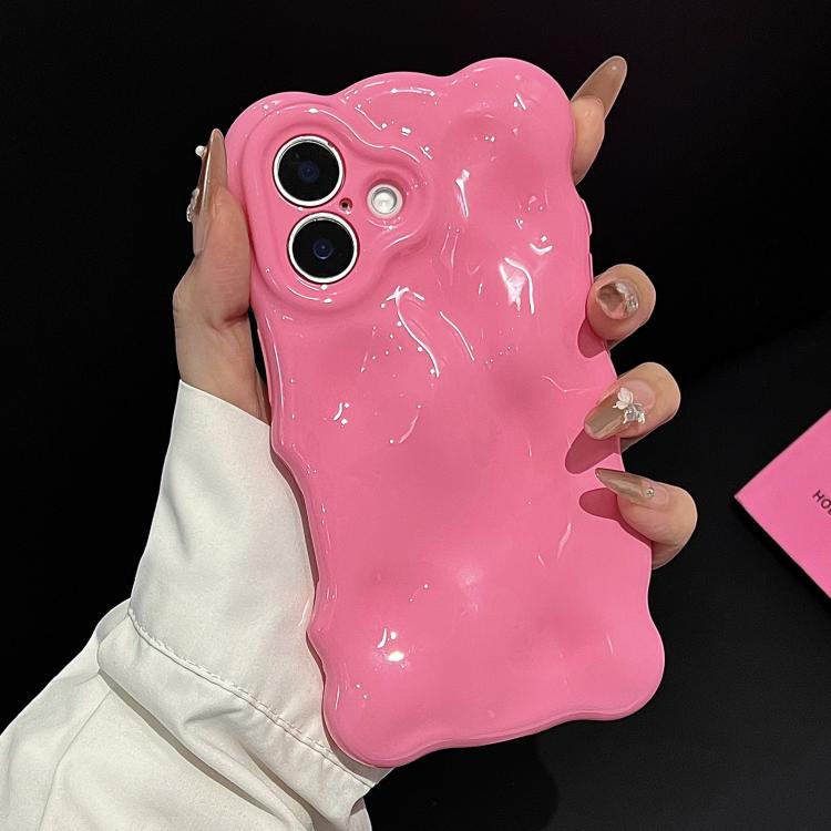 For iPhone 15 Wave Bubbles TPU Phone Case