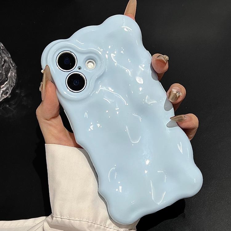 For iPhone 15 Plus Wave Bubbles TPU Phone Case