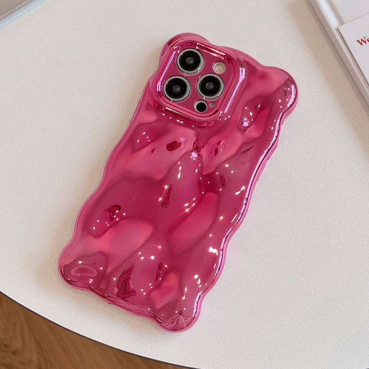For iPhone 16 Pro Wave Bubbles TPU Phone Case