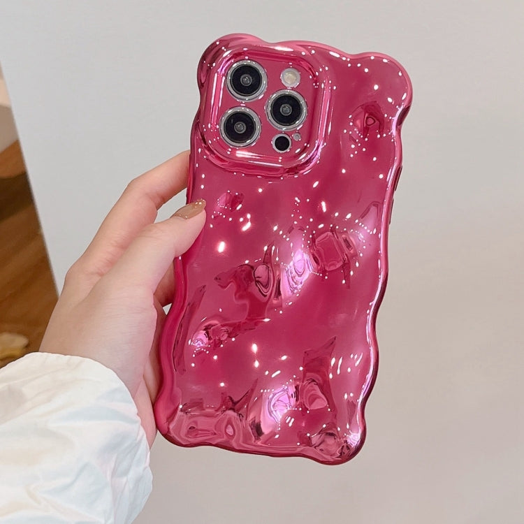 For iPhone 16 Pro Wave Bubbles TPU Phone Case