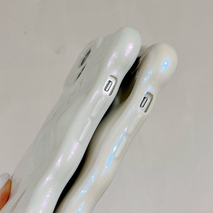 For iPhone 16 Plus Wave Bubbles TPU Phone Case