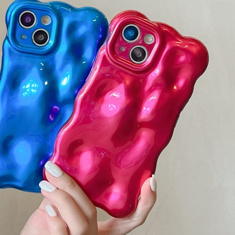 For iPhone 16 Plus Wave Bubbles TPU Phone Case