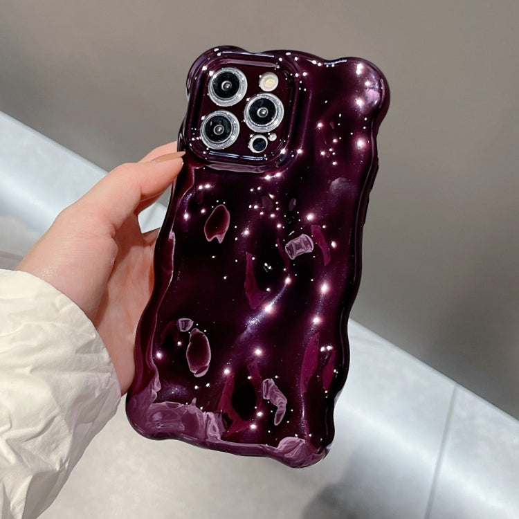 For iPhone 16 Plus Wave Bubbles TPU Phone Case