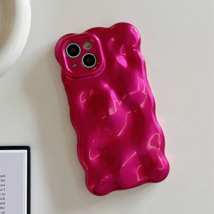 For iPhone 16 Wave Bubbles TPU Phone Case