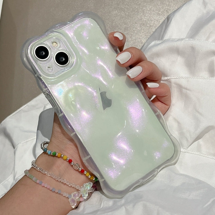 For iPhone 16 Wave Bubbles TPU Phone Case