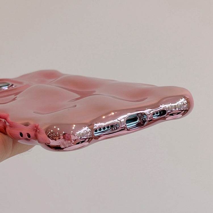 For iPhone 16 Wave Bubbles TPU Phone Case
