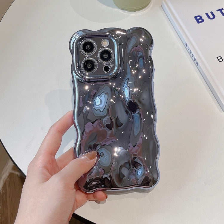 For iPhone 16 Wave Bubbles TPU Phone Case