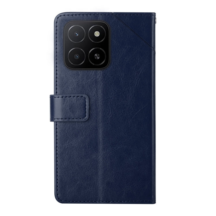 For Honor X5b 4G / X5b Plus 4G Y-shaped Pattern Flip Leather Phone Case