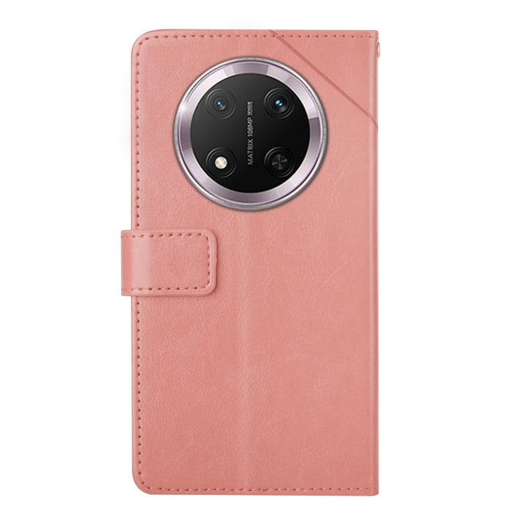 For Honor X9c Y-shaped Pattern Flip Leather Phone Case