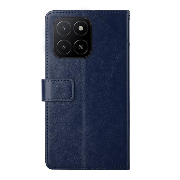 For Honor X8c 4G Y-shaped Pattern Flip Leather Phone Case