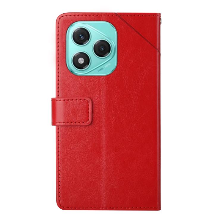 For Honor 400 Lite Global Y-shaped Pattern Flip Leather Phone Case