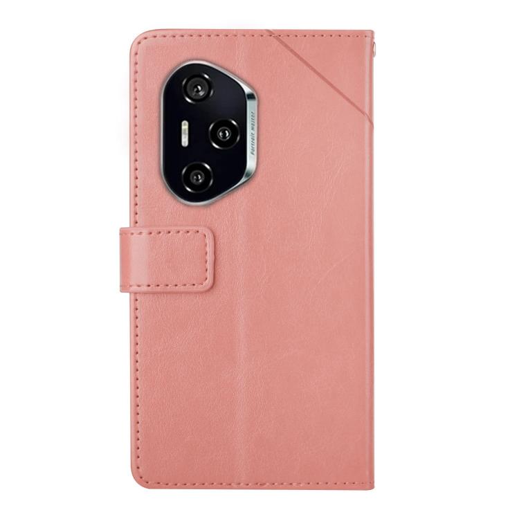 For Honor 400 Pro Global 160.8mm Y-shaped Pattern Flip Leather Phone Case