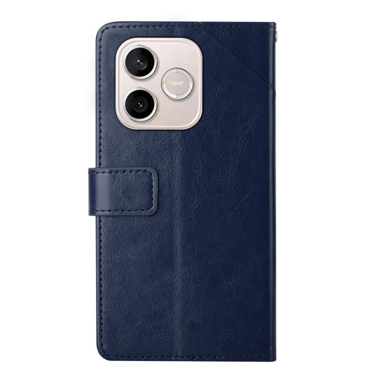 For Honor 600 Lite Global Y-shaped Pattern Flip Leather Phone Case