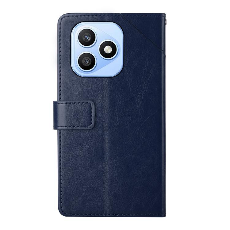 For Honor X8d 4G Y-shaped Pattern Flip Leather Phone Case