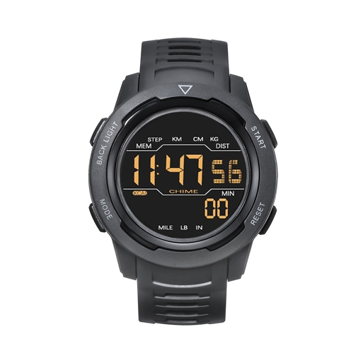 SPOVAN P100 LED Luminous Pedometer Multifunctional Sports Electronic Watch