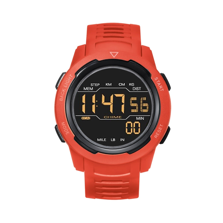 SPOVAN P100 LED Luminous Pedometer Multifunctional Sports Electronic Watch