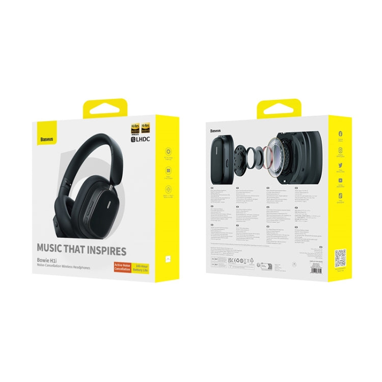 Baseus Bowie Series H1i Over-Ear Noise Reduction Bluetooth Headphone