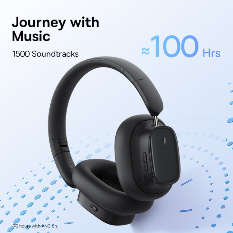 Baseus Bowie Series H1i Over-Ear Noise Reduction Bluetooth Headphone