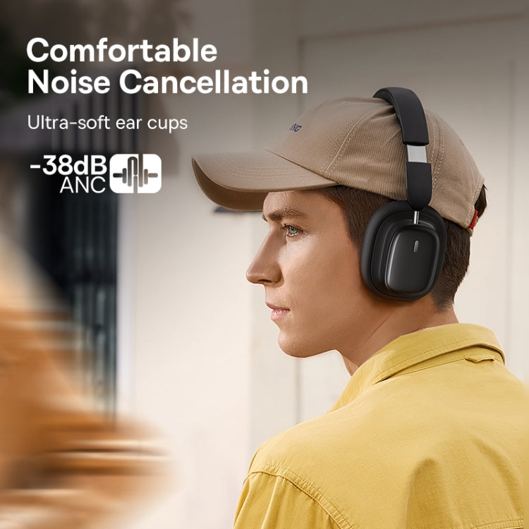 Baseus Bowie Series H1i Over-Ear Noise Reduction Bluetooth Headphone
