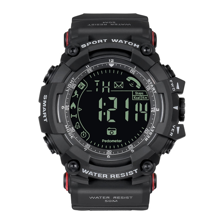 SPOVAN PR2 Men Multifunctional Waterproof Bluetooth Smart Electronic Watch(Black)