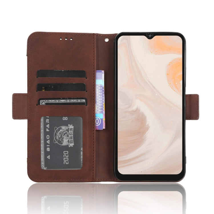 For Aiwa Phone B-2 JA3-SMP0602 Skin Feel Calf Texture Card Slots Leather Phone Case