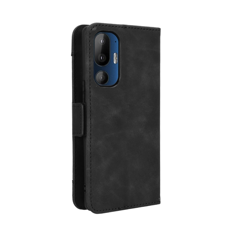 For HTC U24 Pro Skin Feel Calf Texture Card Slots Leather Phone Case