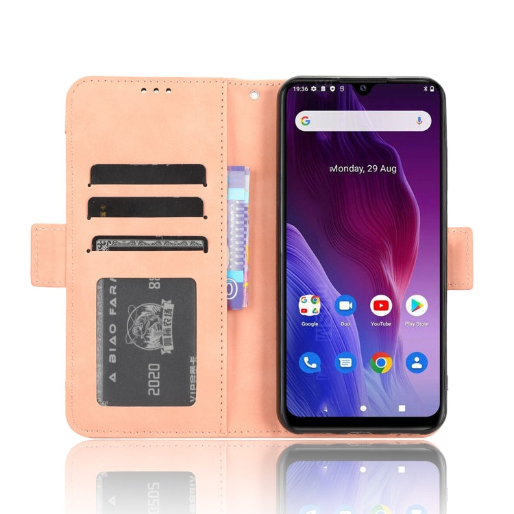 For Cubot P60 Skin Feel Calf Texture Card Slots Leather Phone Case