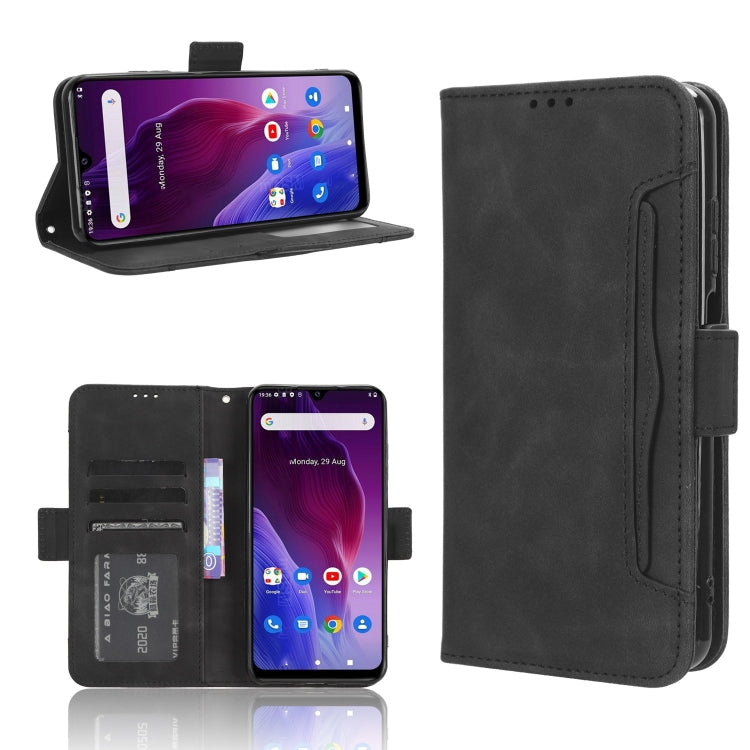 For Cubot P60 Skin Feel Calf Texture Card Slots Leather Phone Case