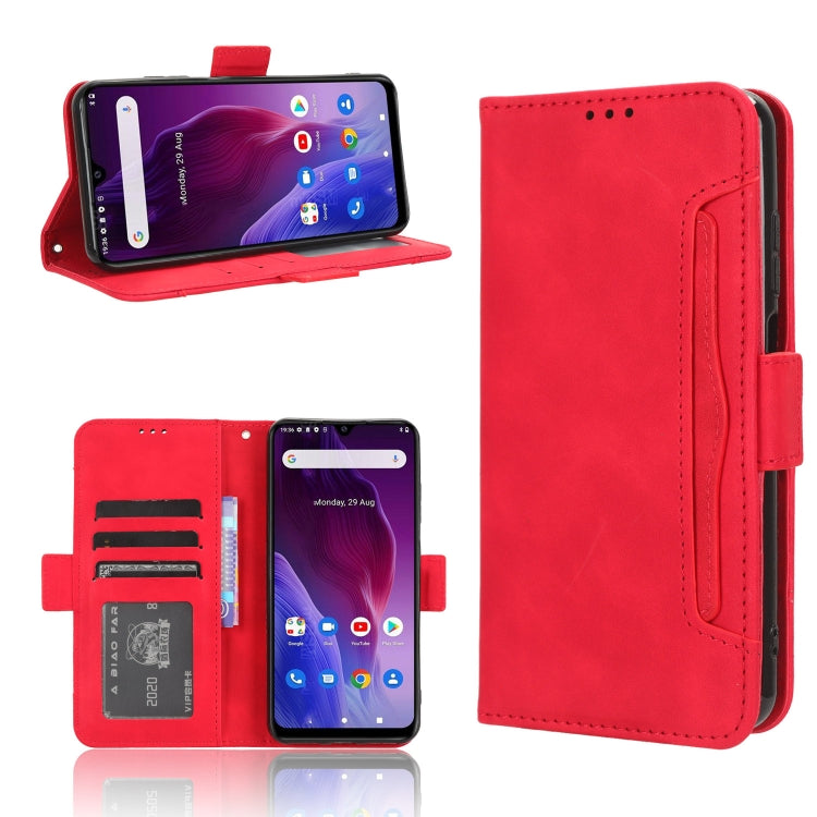 For Cubot P60 Skin Feel Calf Texture Card Slots Leather Phone Case