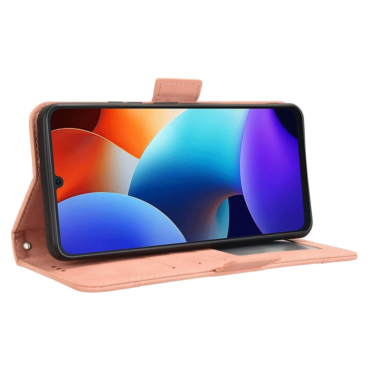 For Blackview Color 8 / Oscal Modern 8 Skin Feel Calf Texture Card Slots Leather Phone Case