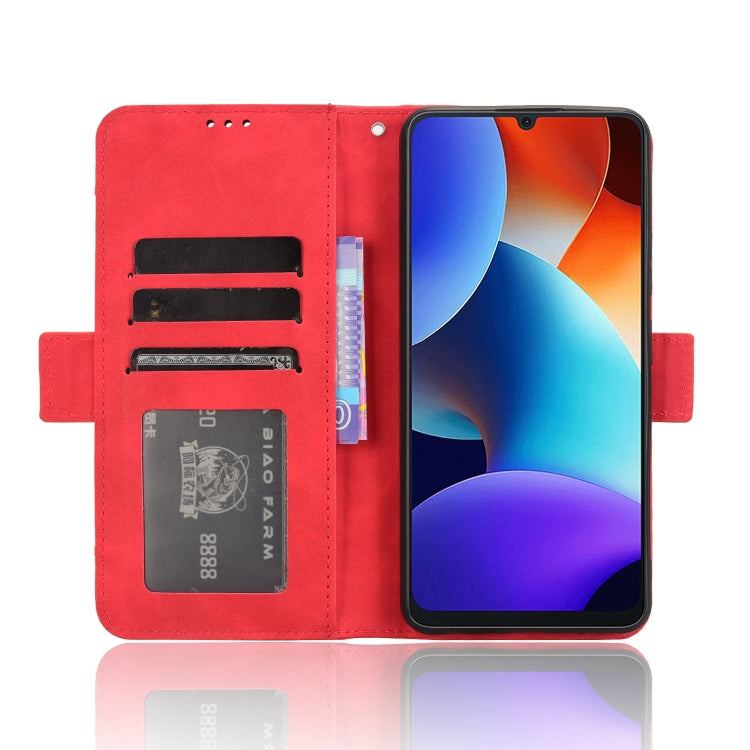 For Blackview Color 8 / Oscal Modern 8 Skin Feel Calf Texture Card Slots Leather Phone Case