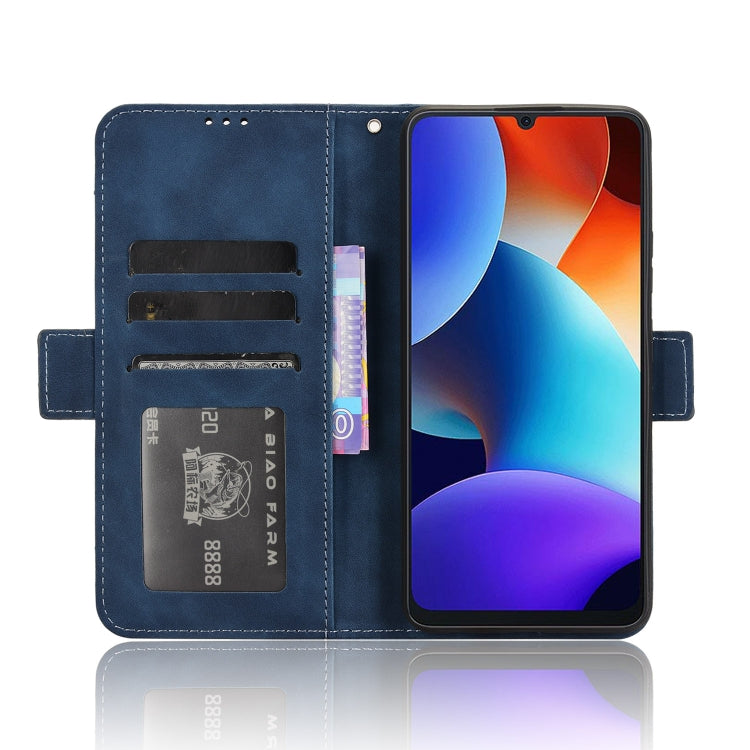 For Blackview Color 8 / Oscal Modern 8 Skin Feel Calf Texture Card Slots Leather Phone Case