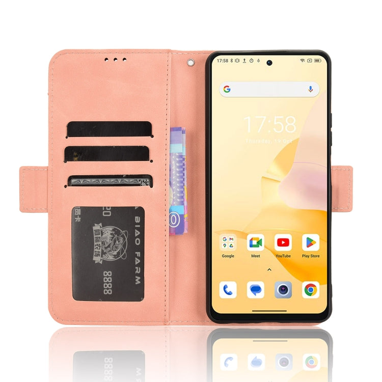 For Blackview Shark 8 / Oscal Tiger 12 Skin Feel Calf Texture Card Slots Leather Phone Case