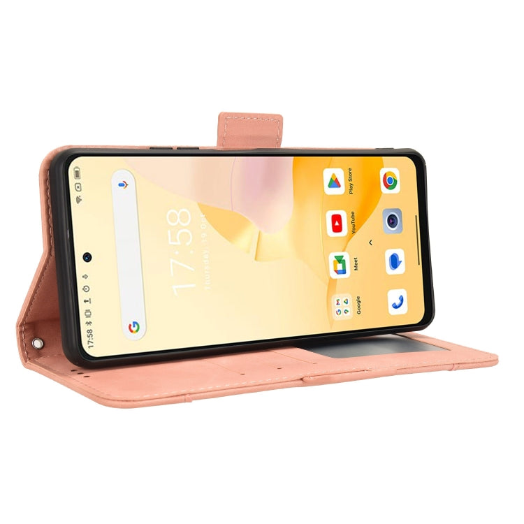 For Blackview Shark 8 / Oscal Tiger 12 Skin Feel Calf Texture Card Slots Leather Phone Case