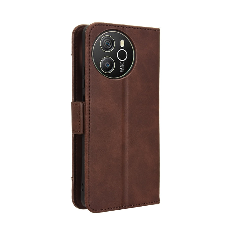 For Blackview Shark 8 / Oscal Tiger 12 Skin Feel Calf Texture Card Slots Leather Phone Case